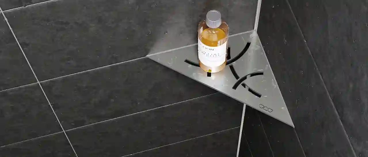 Schlüter-SHELF Duschablage für geflieste Wandbereiche im Badezimmer