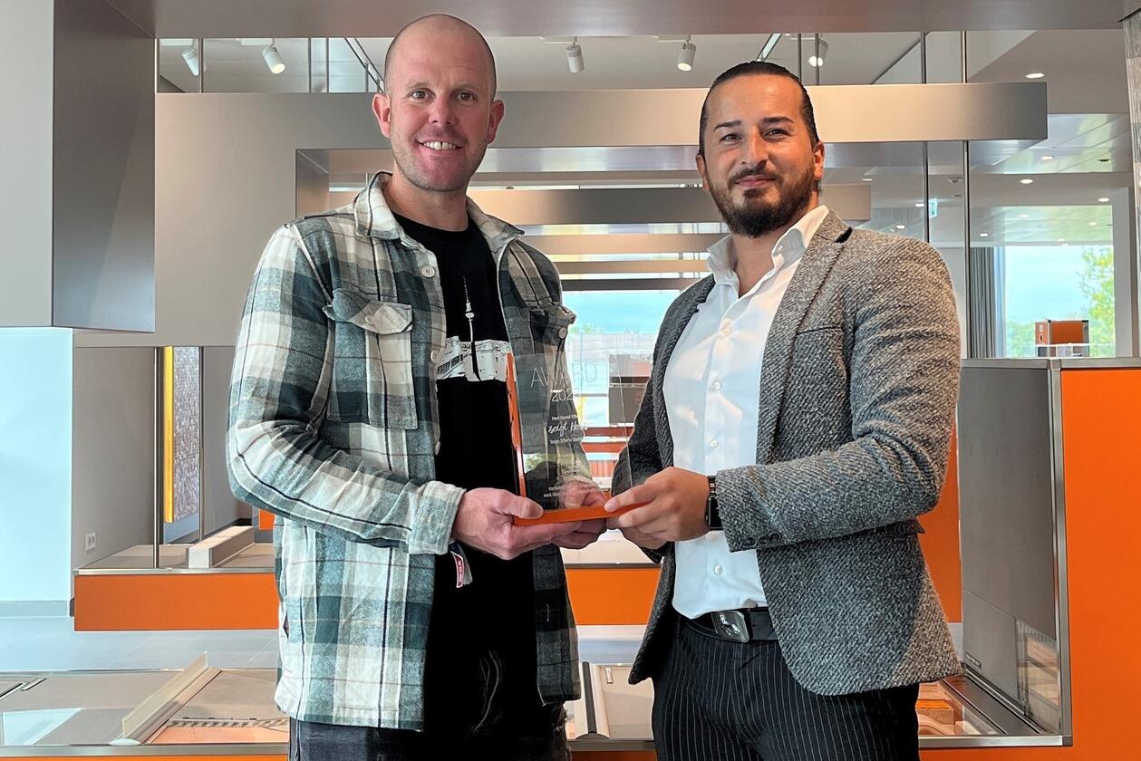 Taki Keser (rechts) mit David Effertz von der Team Effertz GmbH