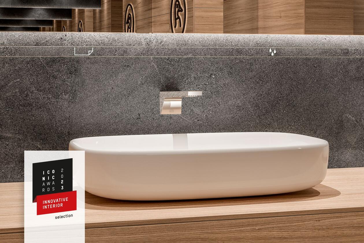 Die bedruckbaren Profile des Programms MyDesign by Schlüter-Systems wurden mit dem ICONIC AWARD: Innovative Interior in der Kategorie Gebäudeausstattung ausgezeichnet.