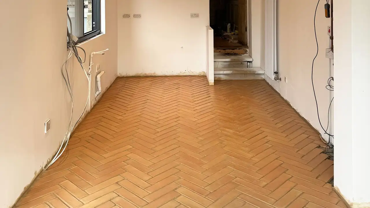 The finished flooring project