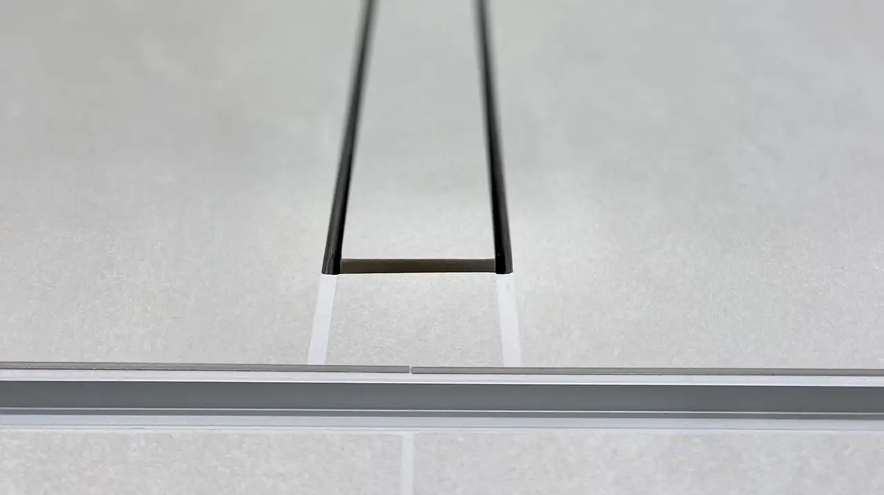 Create a Uniformed Look with the Tile Insert Linear Shower Drain from LUXE  Linear Drains