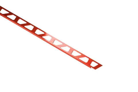 Profilé Schlüter-FINEC-AC avec revêtement coloré