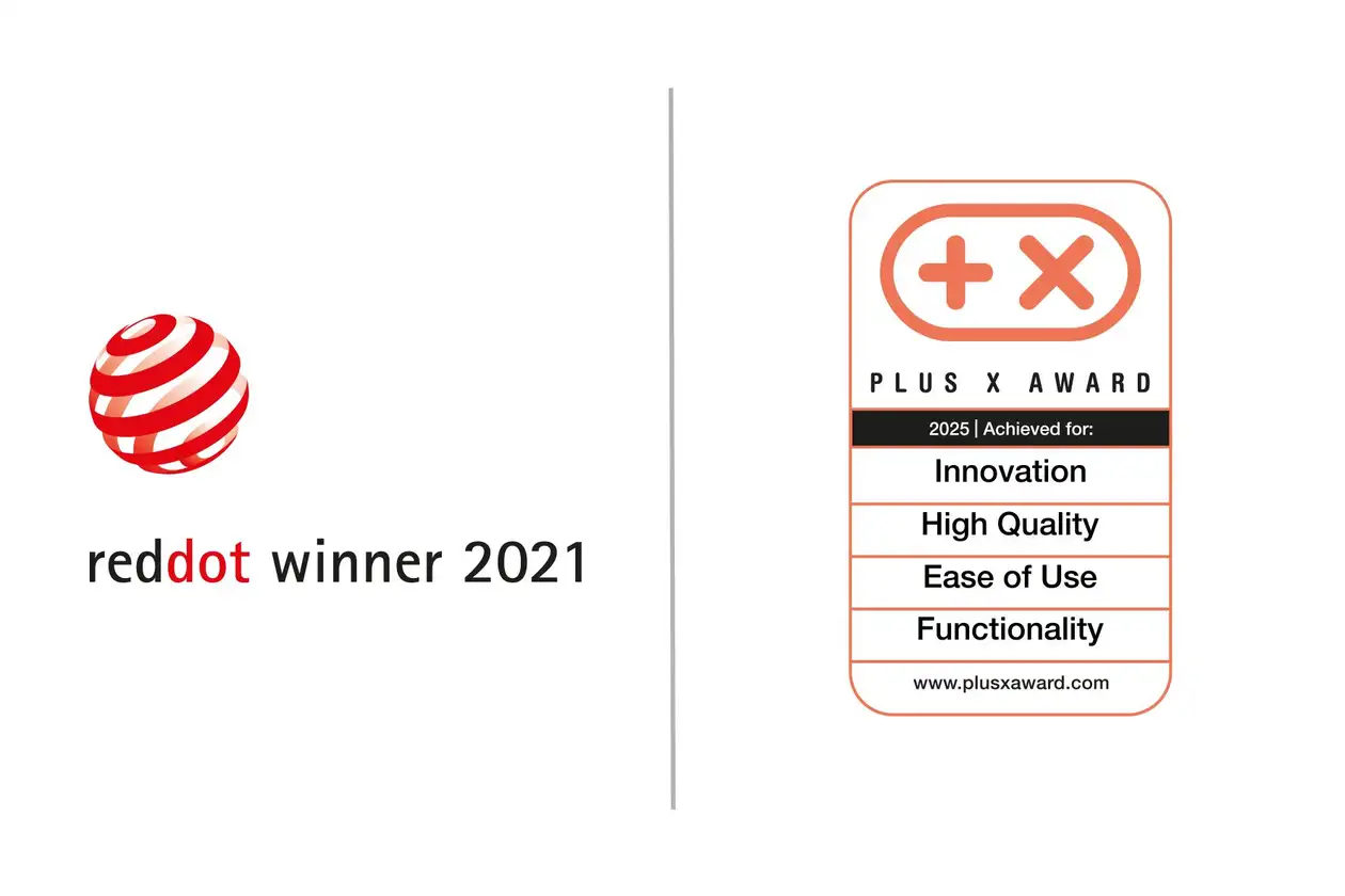 Schlüter-Systems Kerdi-Line-Vario wins the Red Dot Award for Product Design and the Plus X Award.