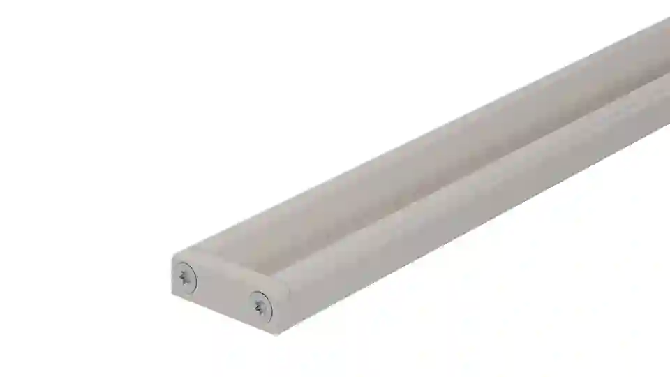 Schlüter-KERDI-LINE-VARIO COVE shower channel in aluminium with structured coating, TSBG beige grey