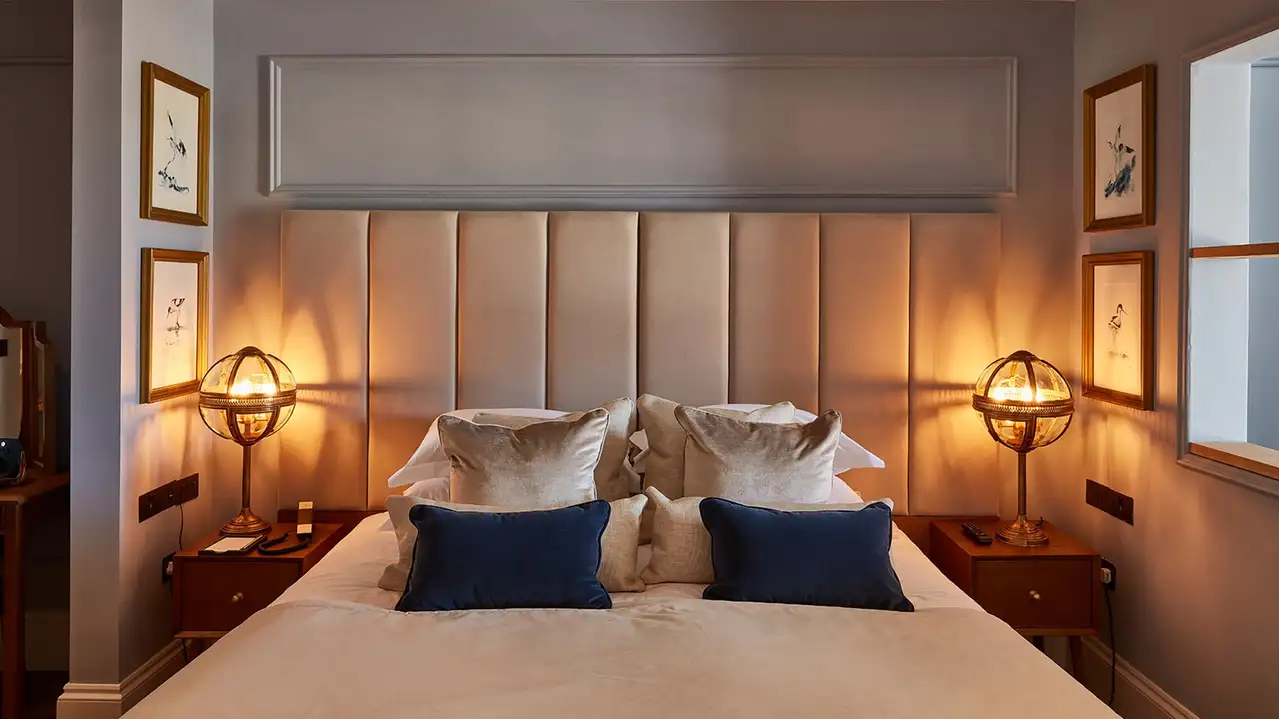 Bedroom at Lympstone Manor