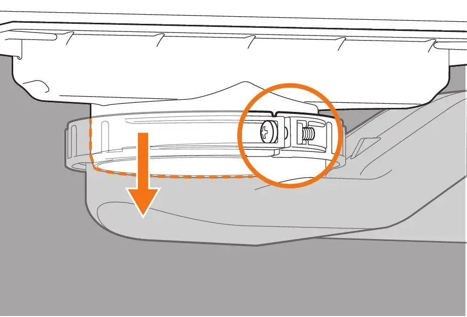 Schl&uuml;ter-Systems Kerdi-Line-Vario-H-avloppsadapter med integrerad Schl&uuml;ter-KERDI-FLEX-manschett