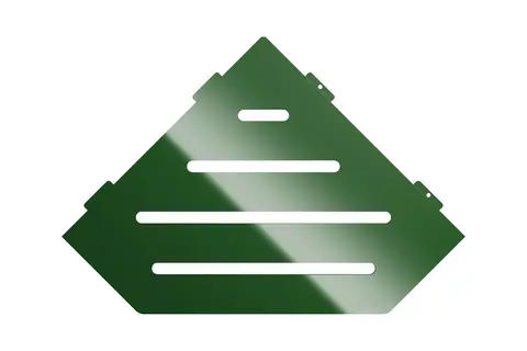 Schl&uuml;ter-SHELF-hylla med f&auml;rgbel&auml;ggning