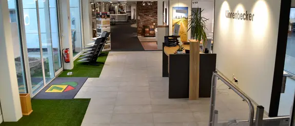 Vy inifr&aring;n filialen Wilhelm Linnenbecker GmbH & Co. KG i Hannover.