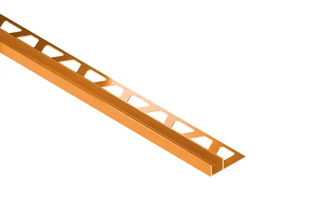 Renkli kaplanmış Schlüter-DECO-SG-AC profili